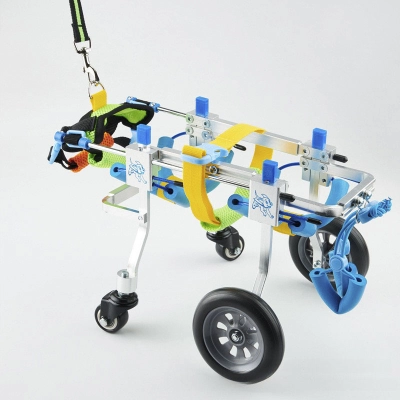 Quad Wheel Canine Wheelchair 02