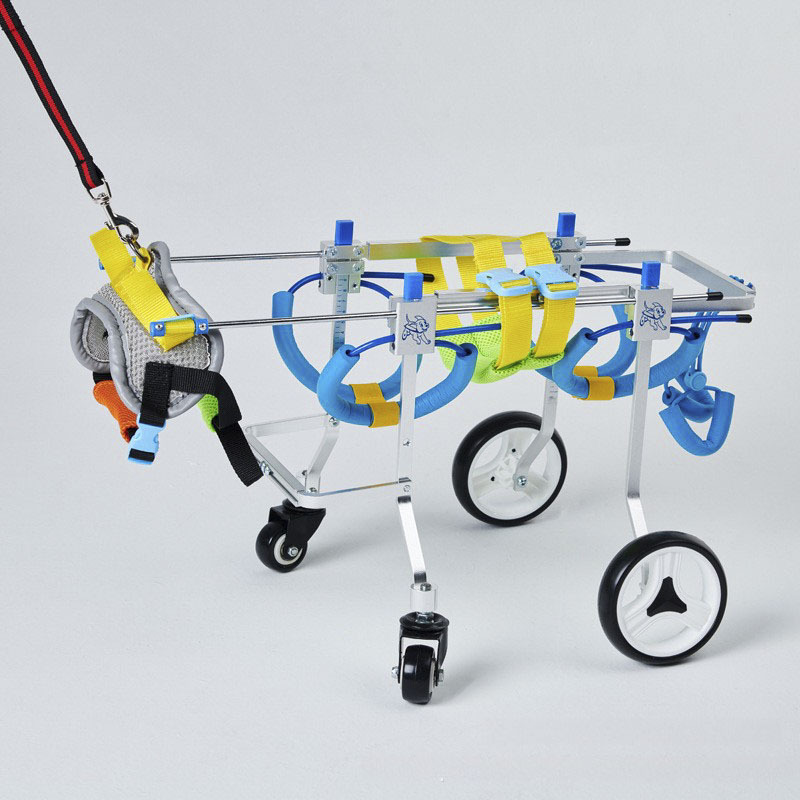 Quad Wheel Canine Wheelchair