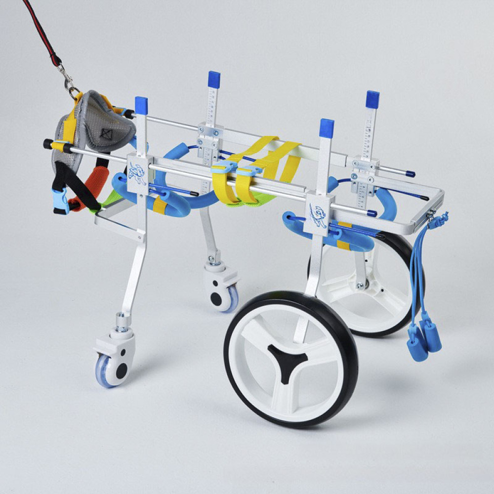Quad Wheel Canine Wheelchair