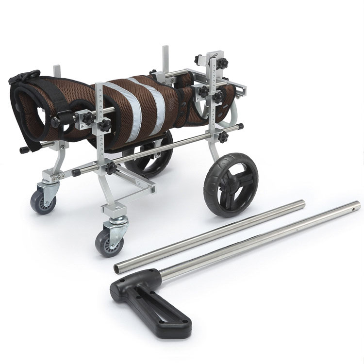 Small/Medium Dog Rehabilitation Wheelchair - Quad-Wheel Stability