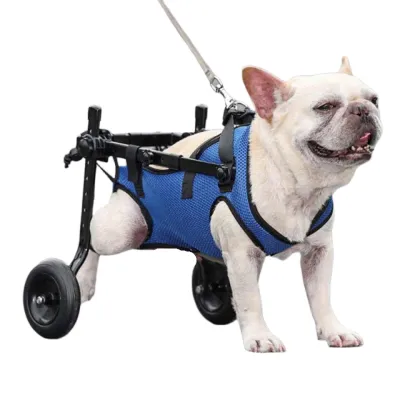 Dog Rear-Leg Wheelchair with Breathable Vest 01