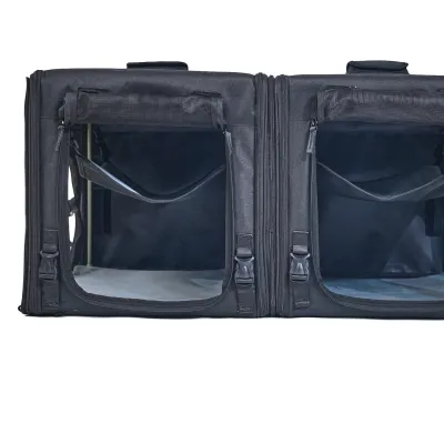 Double Cat Dog Travel Tunnel Bag 02