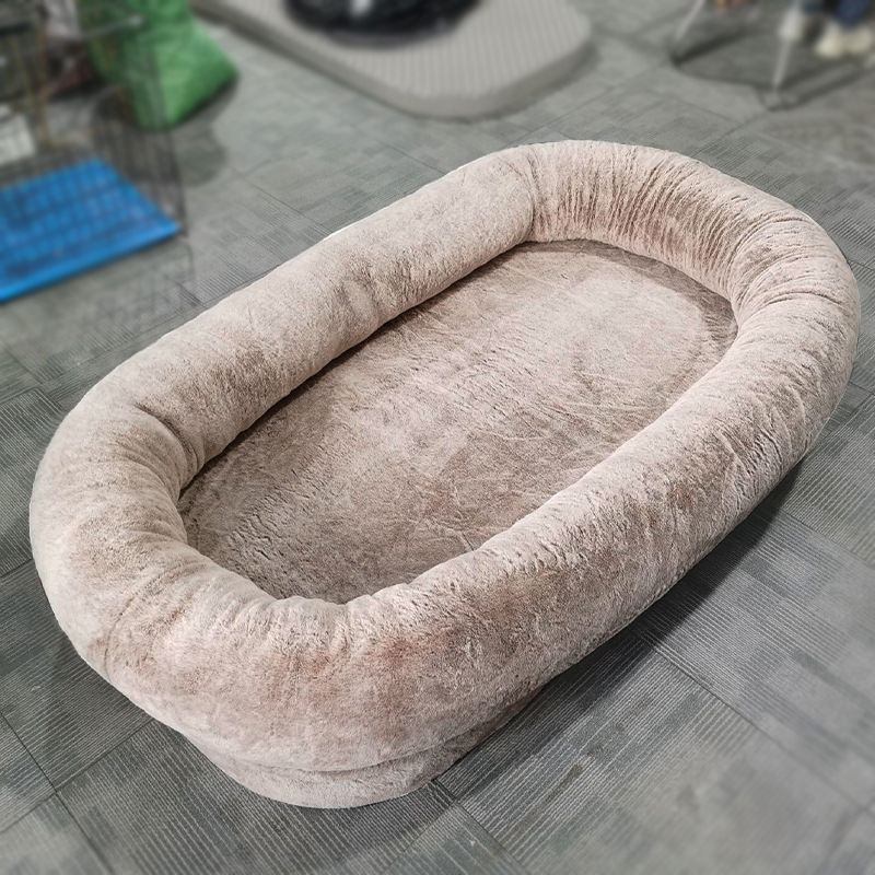 Deluxe Human-Sized Dog Bed: Share the Comfort