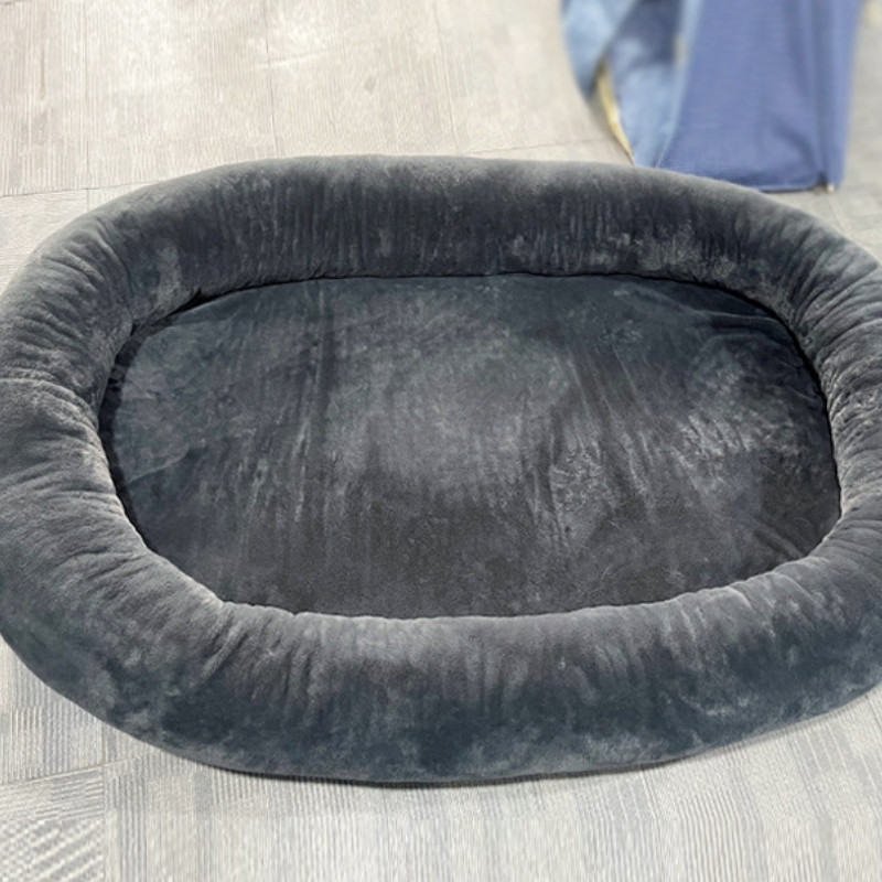 Deluxe Human-Sized Dog Bed: Share the Comfort