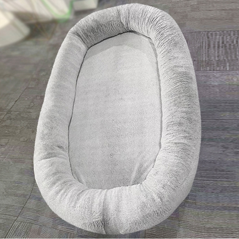 Deluxe Human-Sized Dog Bed: Share the Comfort