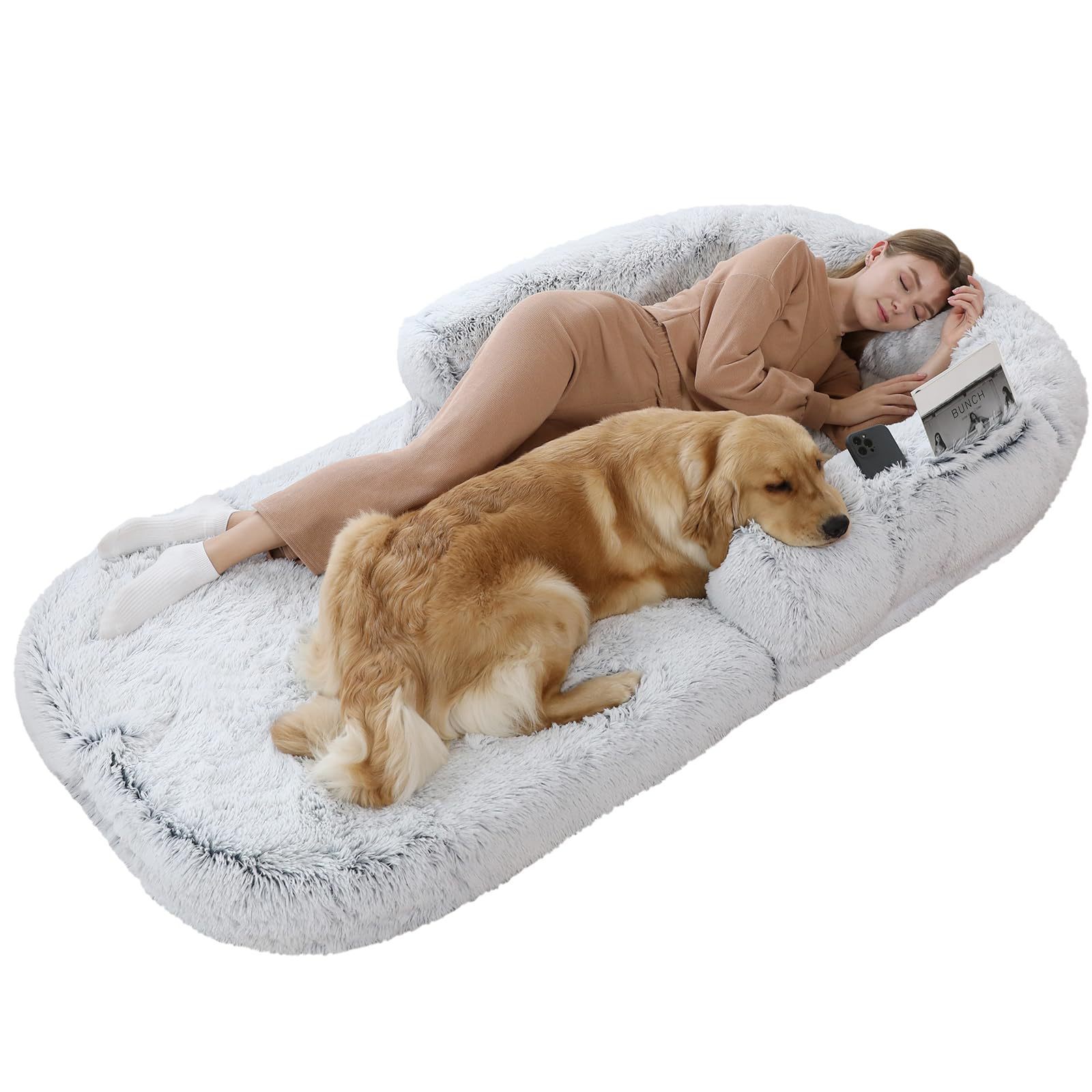 Large Dog Bed for Pet Owners:Companion Comfort