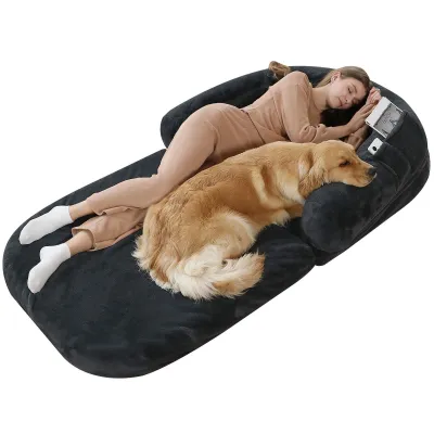 Large Dog Bed for Pet Owners:Companion Comfort 01
