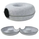 Multi-Purpose Cat Tunnel Bed: The Perfect Blend of Leisure and Play for Your Pet