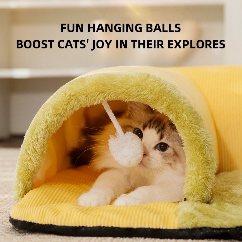 Cat Tunnel Bed: Discover a cat's wonderland 
