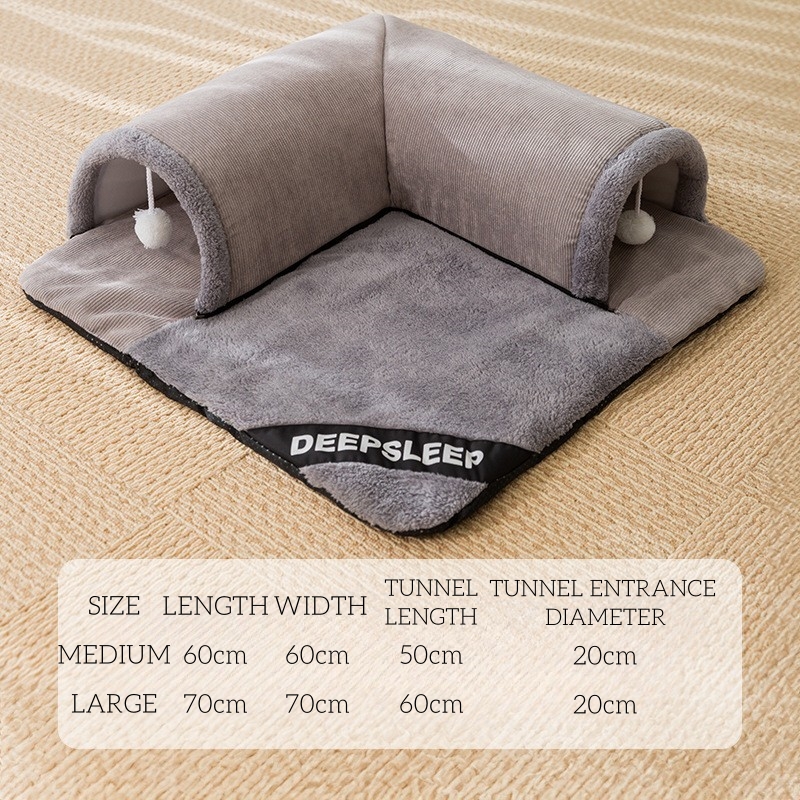 Cat Tunnel Bed: Discover a cat's wonderland 