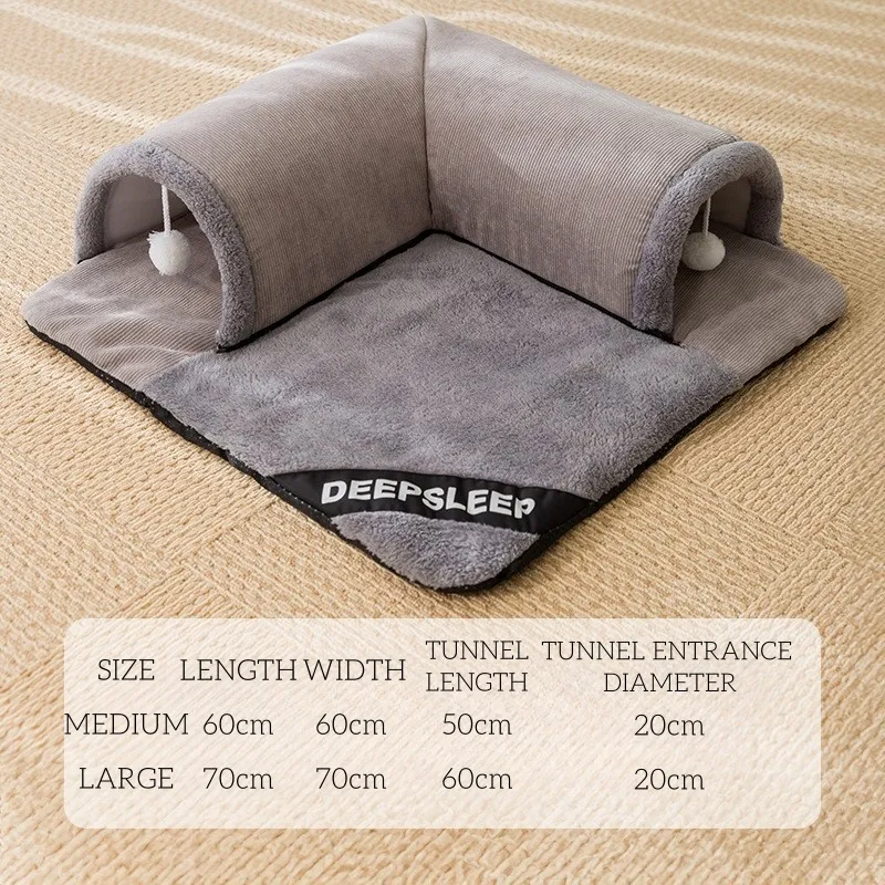 Cat Tunnel Bed: Discover a cat's wonderland 