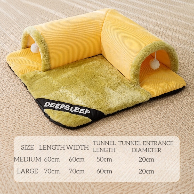 Cat Tunnel Bed: Discover a cat's wonderland 