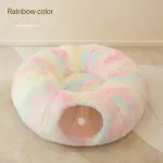 Cozy Cat Doughnut Tunnel Bed: Ultimate Feline Comfort