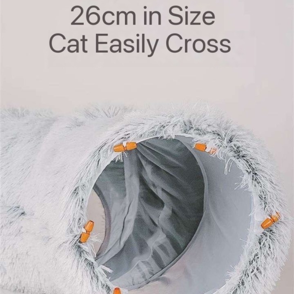 Cozy Cat Doughnut Tunnel Bed: Ultimate Feline Comfort