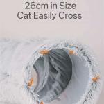 Cozy Cat Doughnut Tunnel Bed: Ultimate Feline Comfort