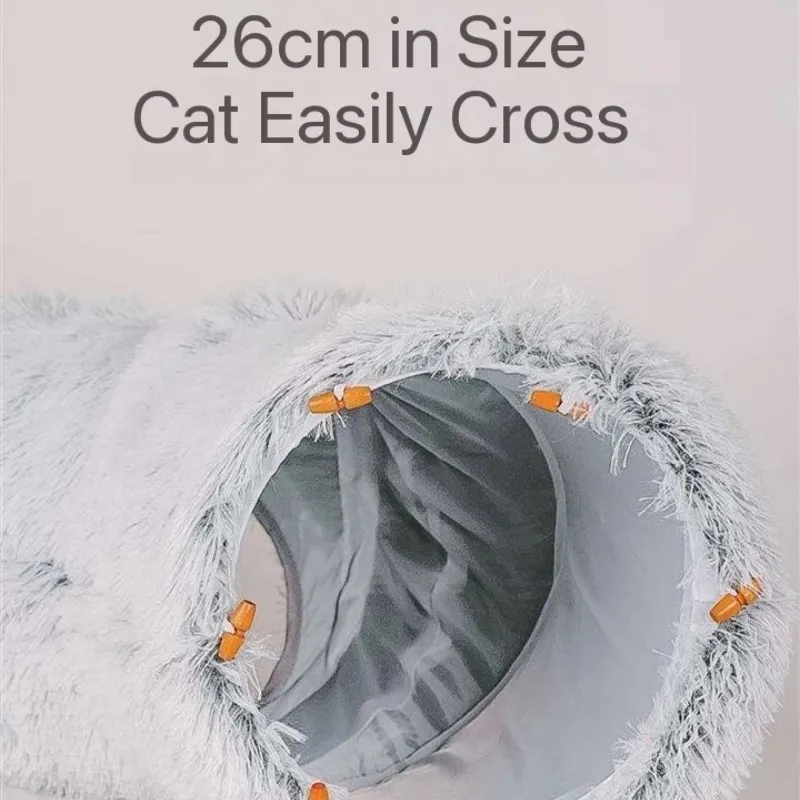 Cozy Cat Doughnut Tunnel Bed: Ultimate Feline Comfort