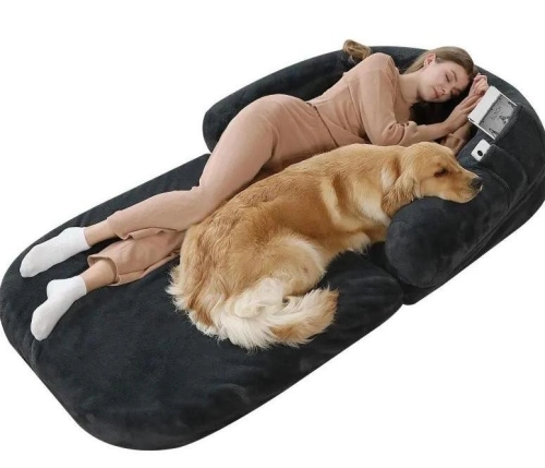 Deluxe Human-Sized Dog Bed: Creating the Perfect Comfortable Shared Space for You and Your Pet
