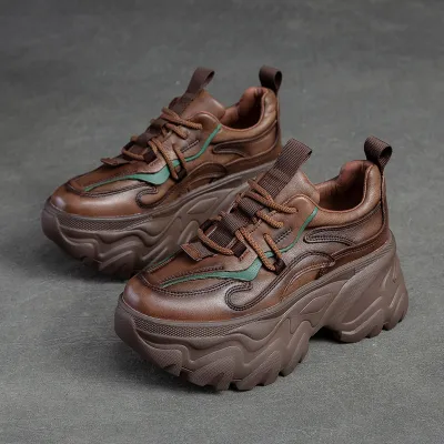 Cnkiwis Sneakers Brown 613-3 01