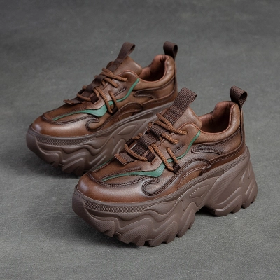 Cnkiwis Sneakers Brown 613-3 01