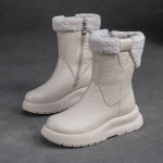 Cnkiwis Cotton Boots Beige 63911-3
