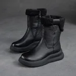 Cnkiwis Cotton Boots Black 63911-3