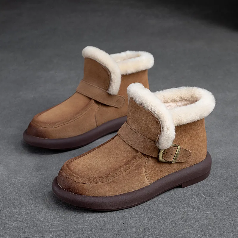 Cnkiwis Cotton Boots Yellow 6652-8