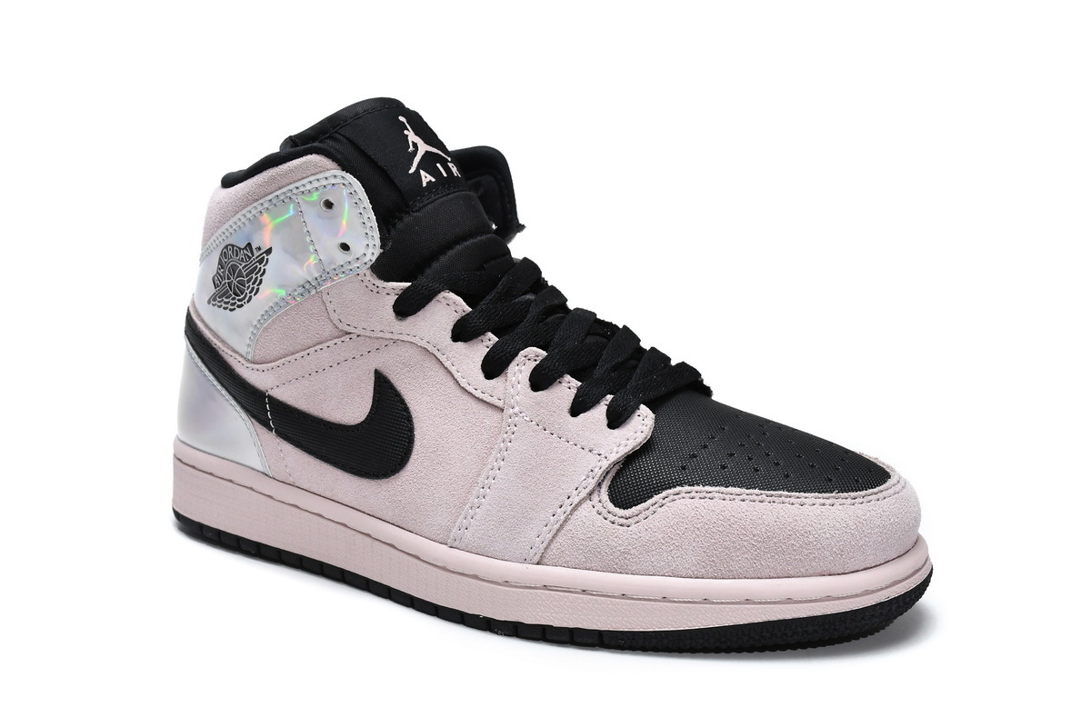 PK Jordan 1 Mid Dirty Powder Iridescent (W), BQ6472-602
