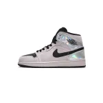 PK Jordan 1 Mid Dirty Powder Iridescent (W), BQ6472-602