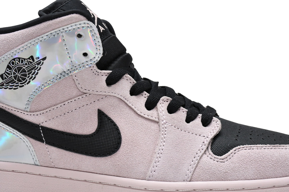 PK Jordan 1 Mid Dirty Powder Iridescent (W), BQ6472-602