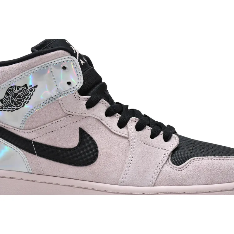 PK Jordan 1 Mid Dirty Powder Iridescent (W), BQ6472-602