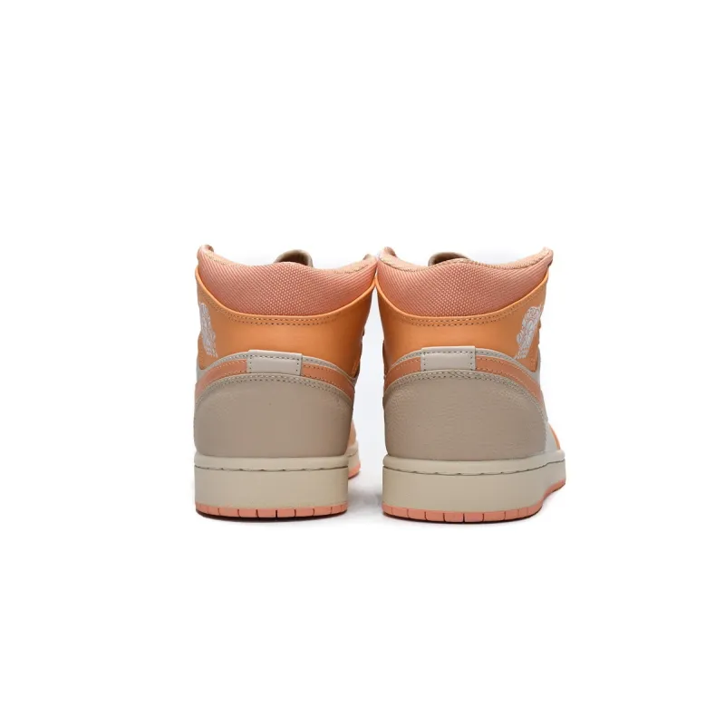 PK Jordan 1 Mid Apricot Orange (W), DH4270-800