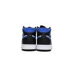 PK Jordan 1 Mid White Black Racer Blue, 554724-140