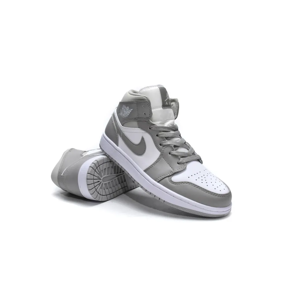 PK Air Jordan 1 Mid Grey Fog, 554724-082