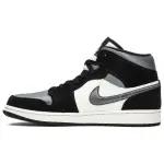 PK Jordan 1 Mid Satin Grey Toe, 852542-011