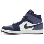 PK Jordan 1 Mid Obsidian Sanded Purple, 554724-445