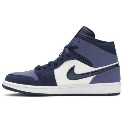 PK Jordan 1 Mid Obsidian Sanded Purple, 554724-445 01