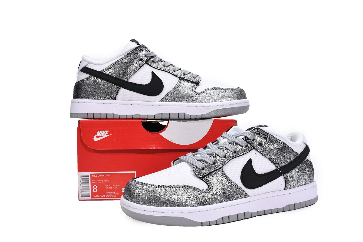 PK Dunk SB Low Golden Gals Metallic Silver (W), DO5882-001