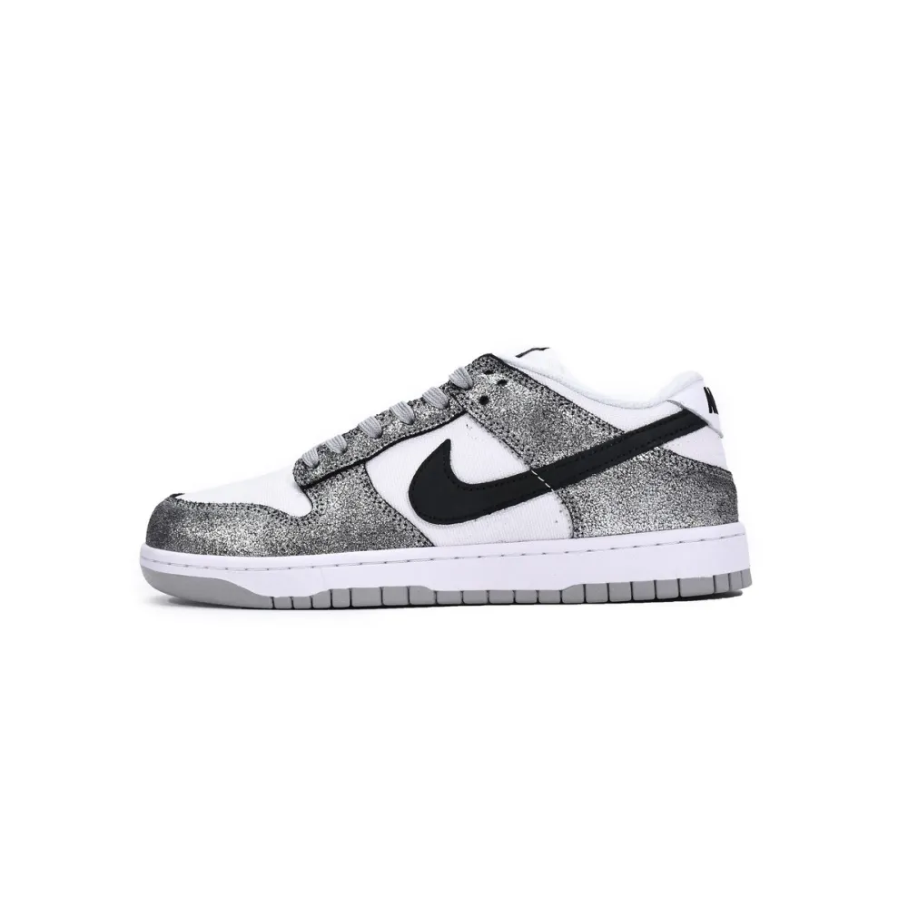 PK Dunk SB Low Golden Gals Metallic Silver (W), DO5882-001