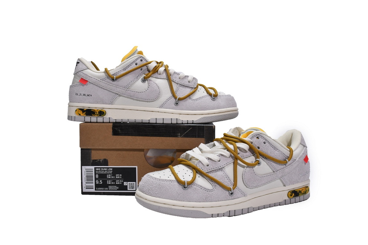 PK Dunk SB Low Off-White Lot 37, DJ0950-105