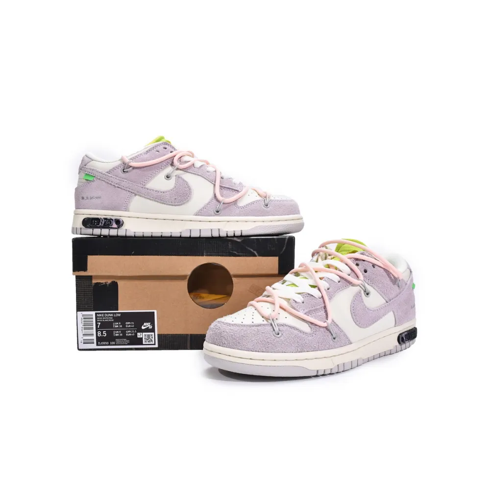 PK Dunk SB Low Off-White Lot 12, DJ0950-100