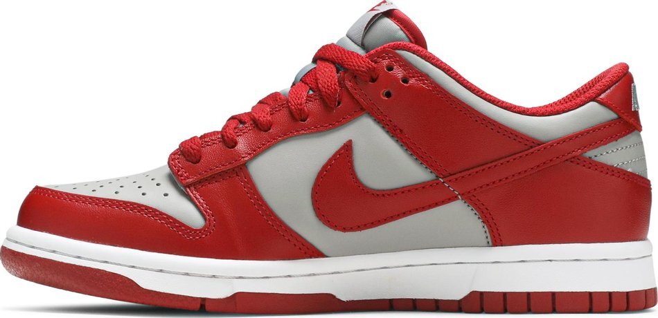 PK Dunk SB Low Retro Medium Grey Varsity Red UNLV (GS) (2021), CW1590-002