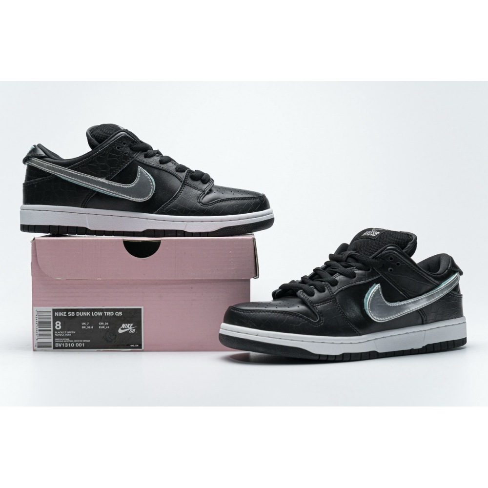 PK Dunk SB Low Diamond Supply Co Black Diamond, BV1310-001