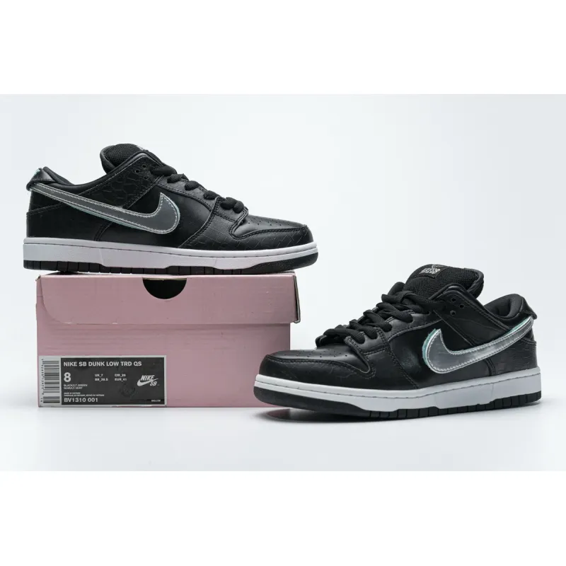 PK Dunk SB Low Diamond Supply Co Black Diamond, BV1310-001