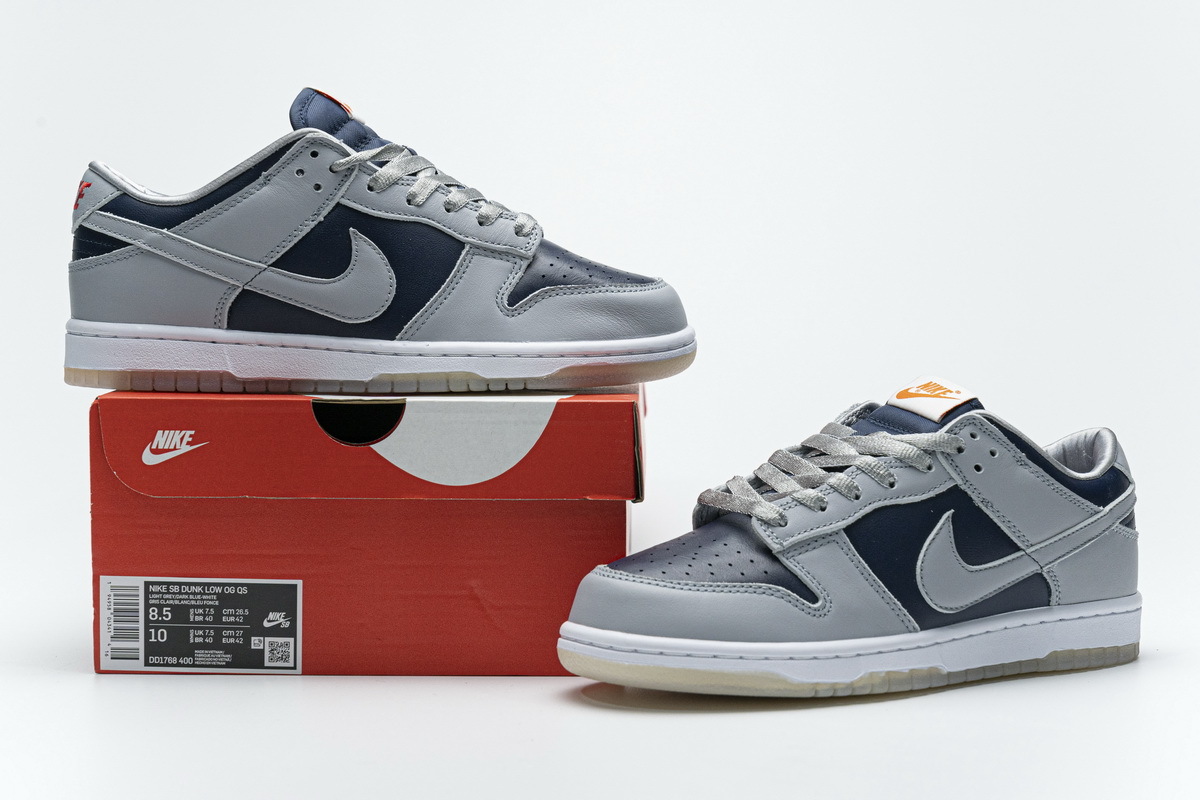 PK Dunk SB Low College Navy Grey (W), DD1768-400