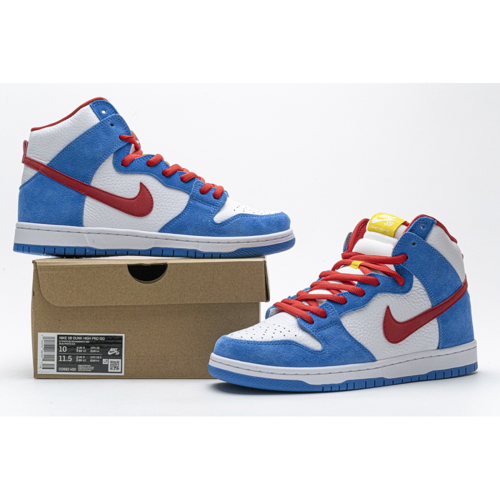 PK Dunk SB L High Doraemon, CI2692-400