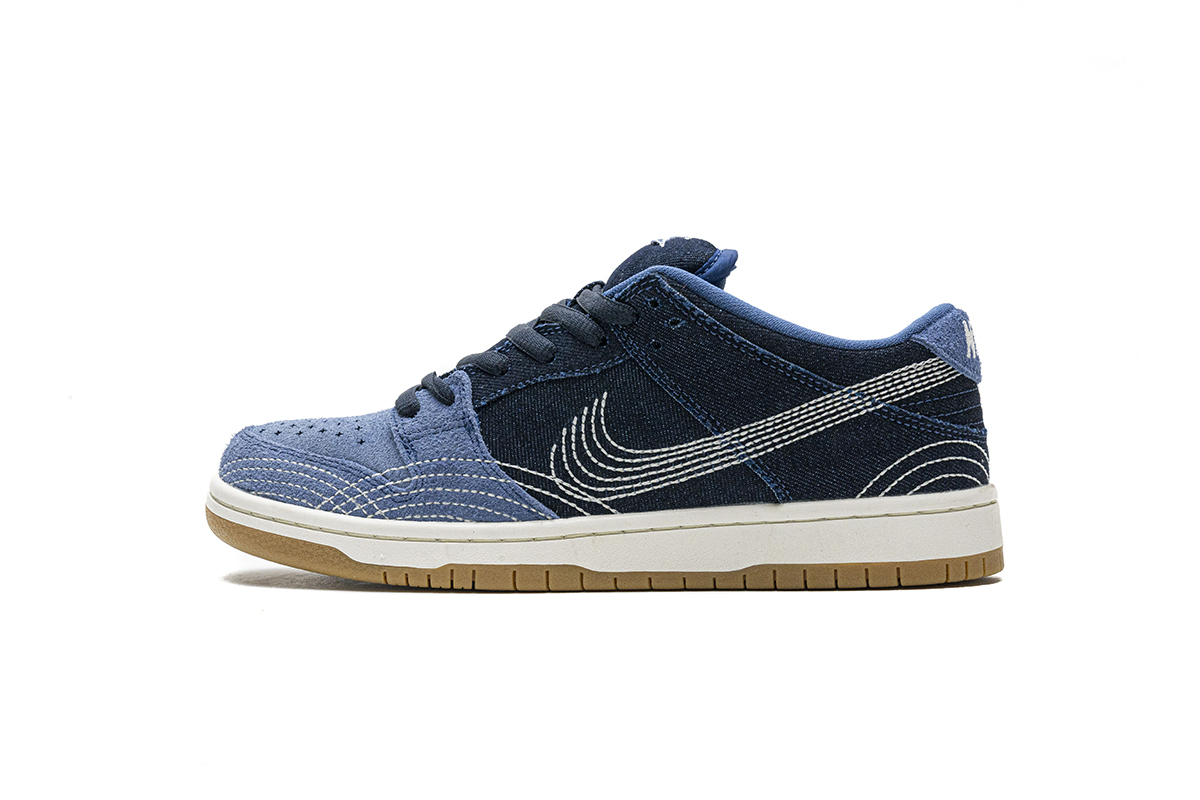 PK Dunk SB Low Denim Sashiko, CV0316-400