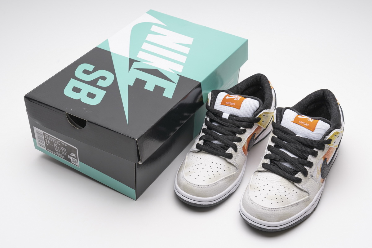 PK Dunk SB Low Raygun Tie-Dye White, BQ6832-101