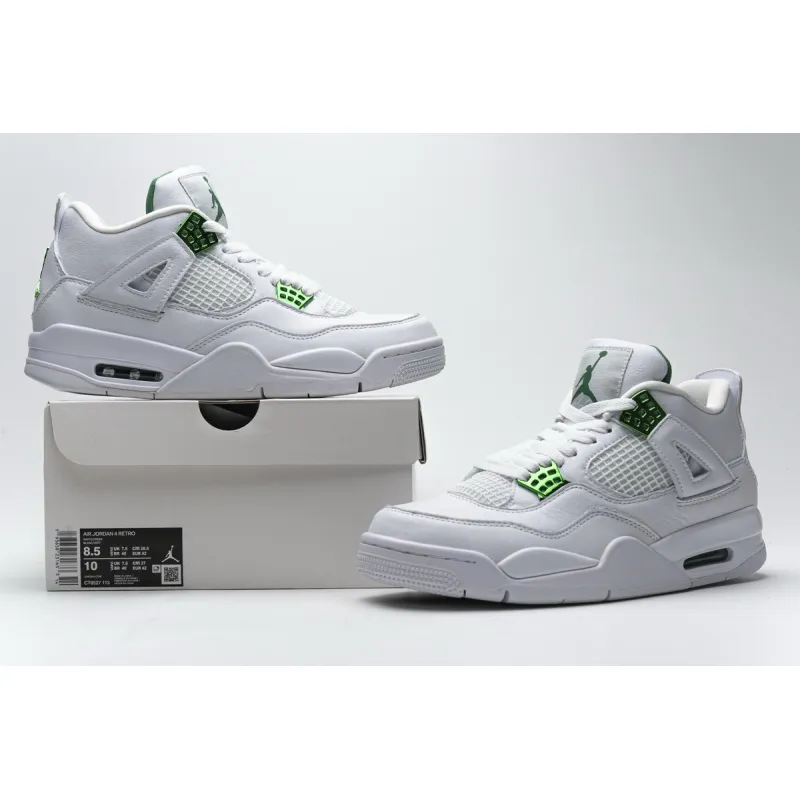 PK Jordan 4 Retro Metallic Green, CT8527-113