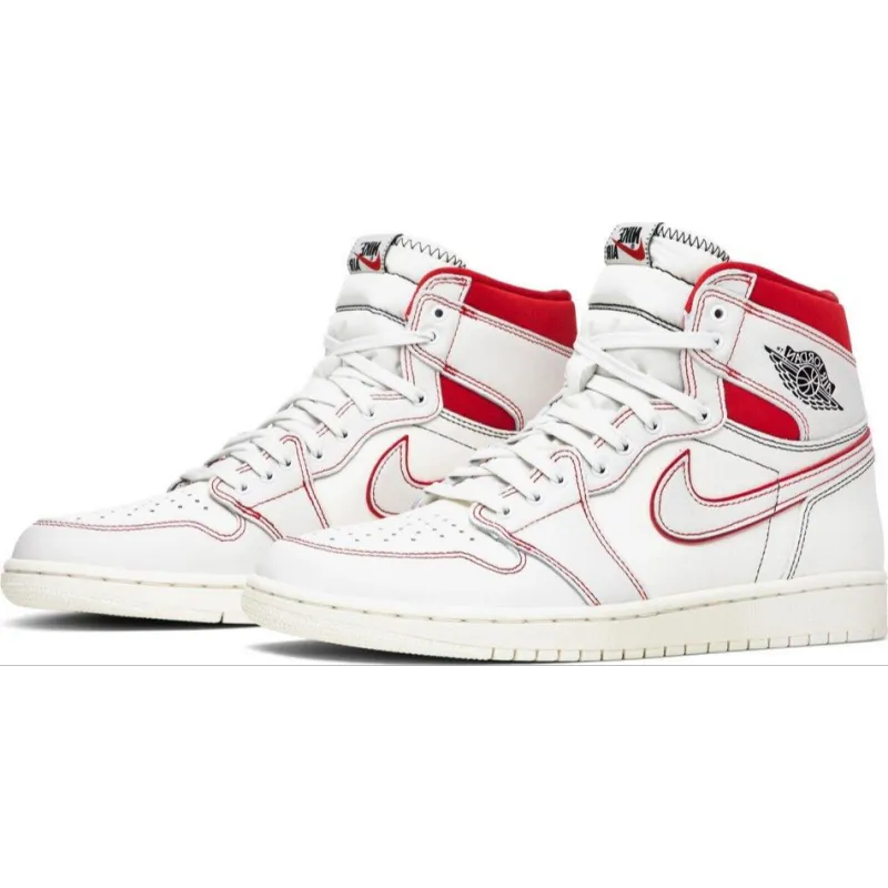 H12 Jordan 1 Retro High Phantom Gym Red, 555088-160