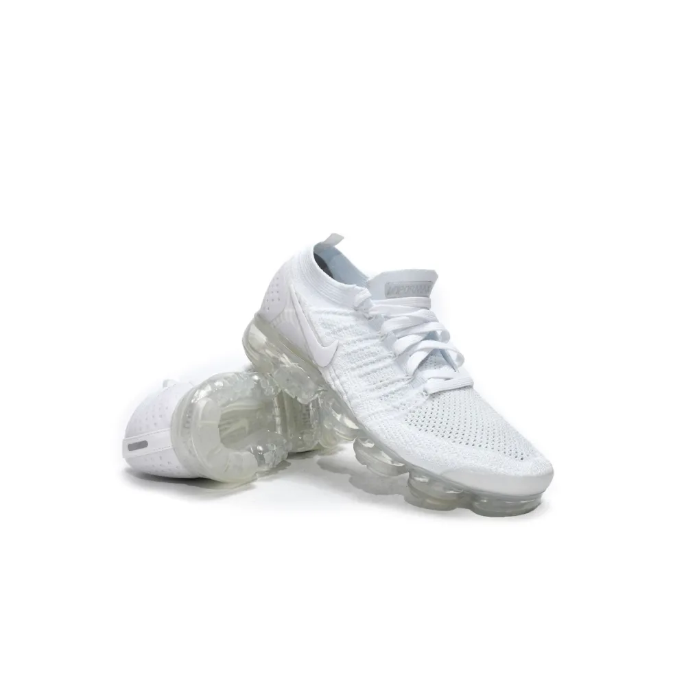 PK Air VaporMax Flyknit 2 White Pure Platinum, 942842-100